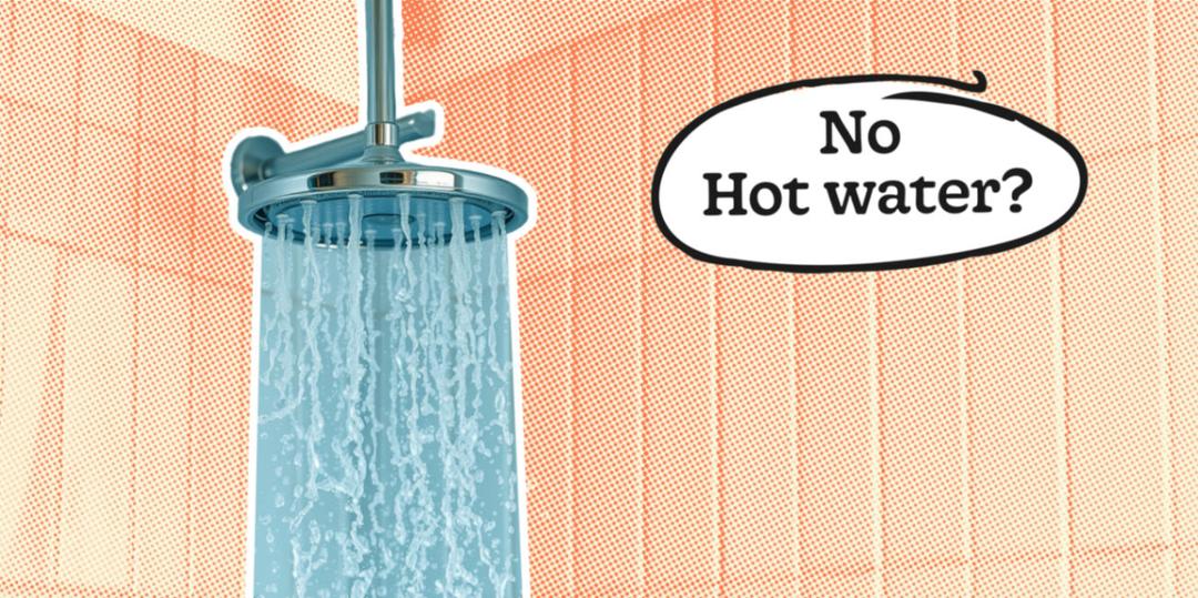 Heating works but no hot water from boiler?